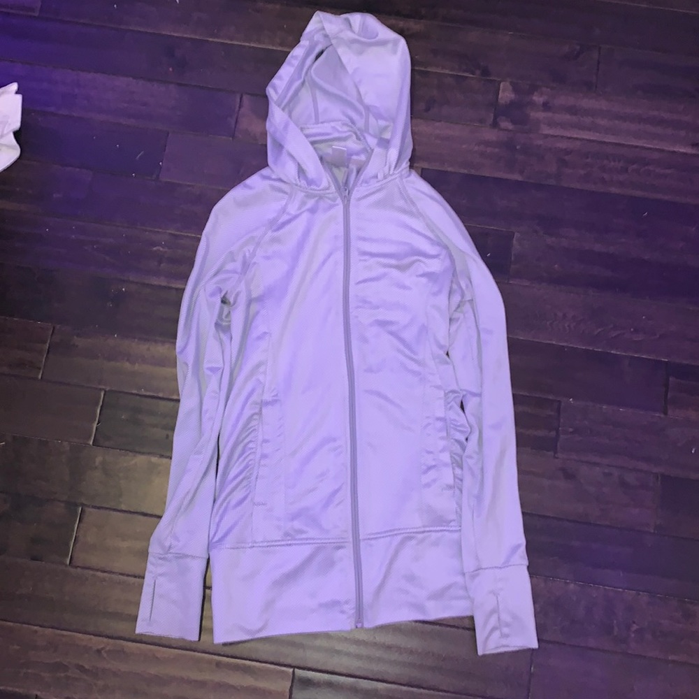 White athletic jacket
